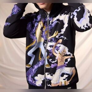 Anime One Piece Luffy Vs. Lucci Hoodie